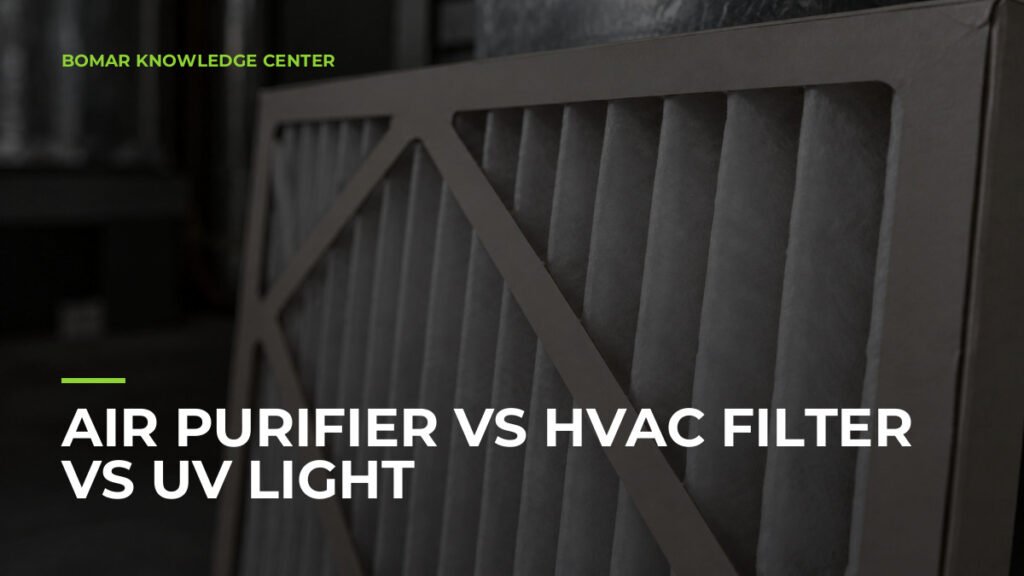 Air Purifier vs HVAC Filter vs UV Light