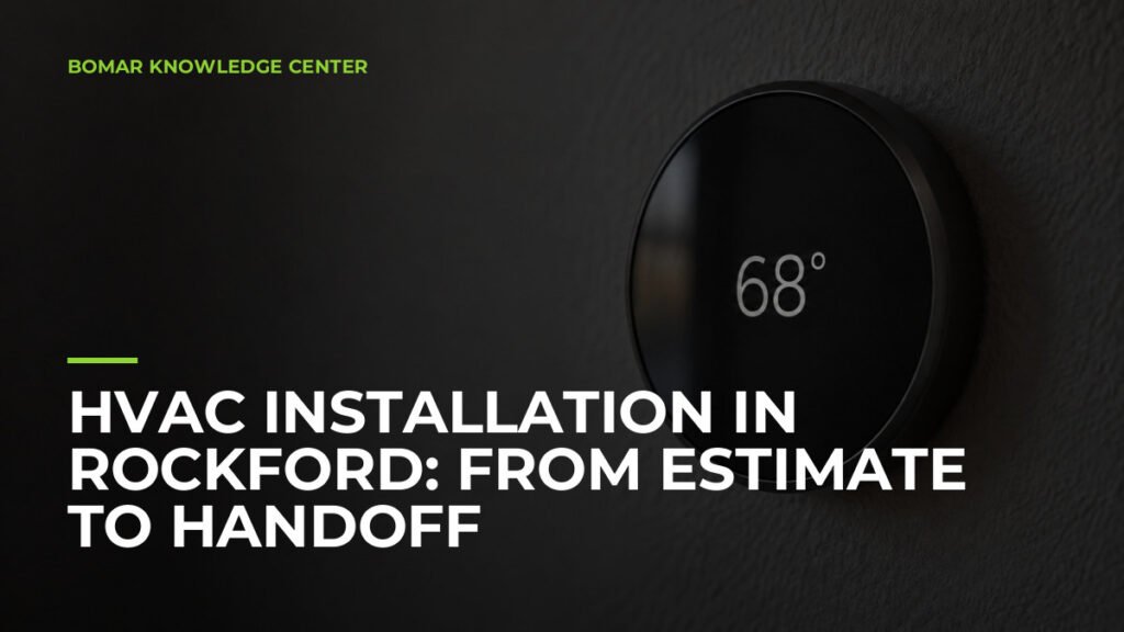 HVAC Installation in Rockford: From Estimate to Handoff