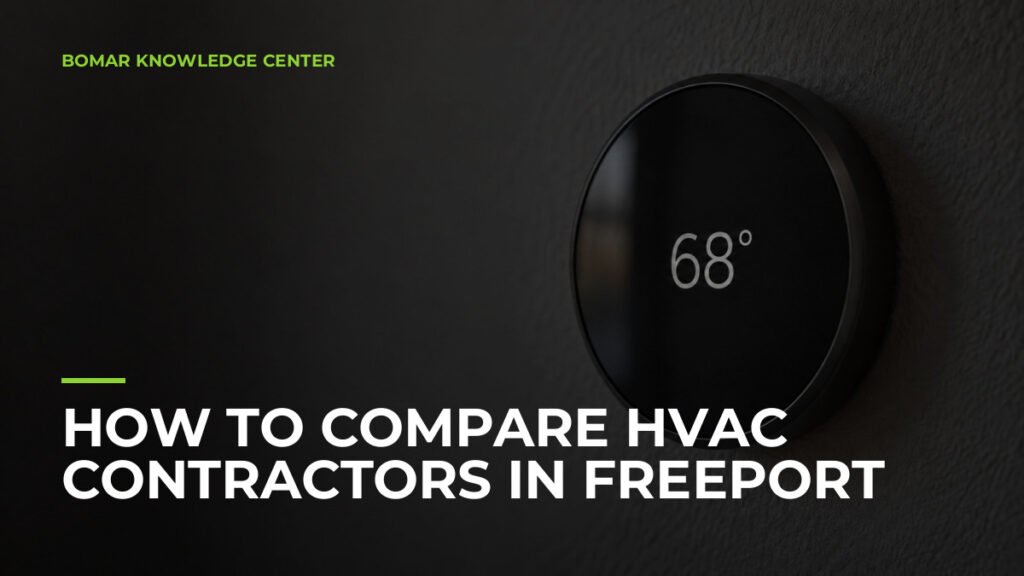 How to Compare HVAC Contractors in Freeport